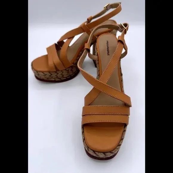Free People Fahn Jute Platform Sandal, Size 9 - Picture 2 of 4